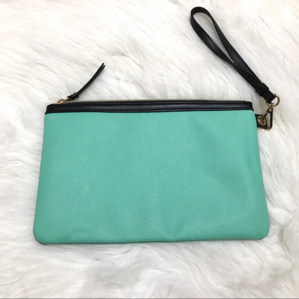 Victoria’s Secret Wrist Clutch Green